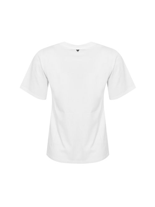 T-shirt WKDAGILE in jersey con stampa e ricami Bianco WEEKEND MAX MARA | 2615971061600003